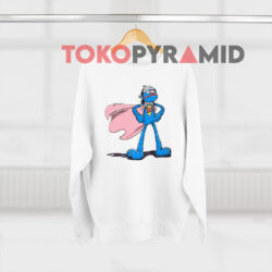 Sesame Street Super Grover Shirt 2 Sesame Street Super Grover White Sweatshirt