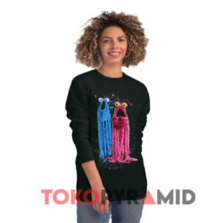 Sesame Street Yip Yips Black Sweatshirt