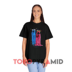 Sesame Street Yip Yips Black T shirt