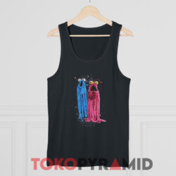 Sesame Street Yip Yips Black Tank Top