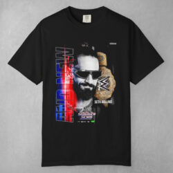 Seth Rollins And Paul Heyman And New Summerslam T shirt