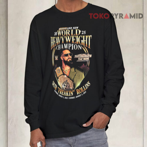 Seth Rollins World Heavyweight Champion Long sleeved Seth Rollins World Heavyweight Champion Long sleeved