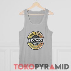 Sex Wax Orange Fade Grey Tank Top