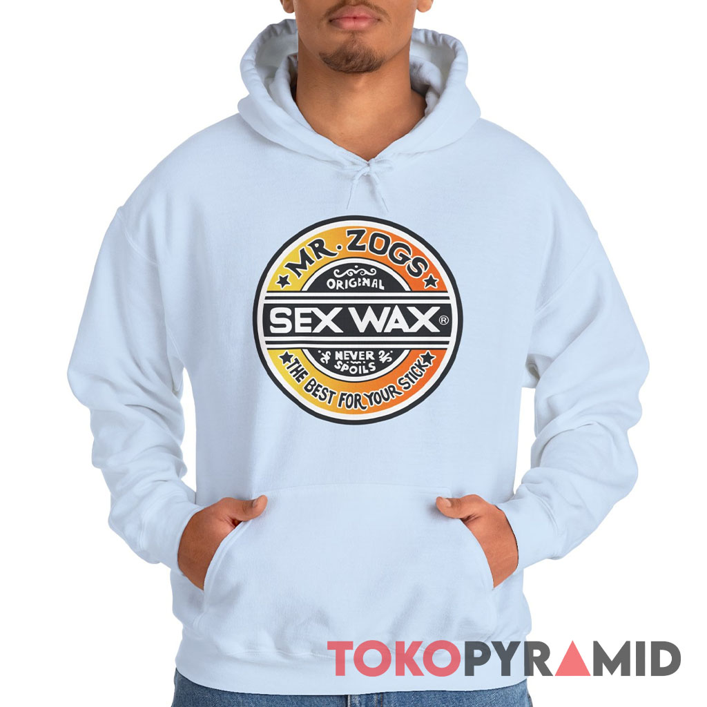 Sex Wax Orange Fade Hoodie Sex Wax Orange Fade Hoodie