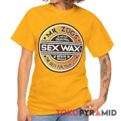 Sex Wax Orange Fade T-shirt 1 Sex Wax Orange Fade Tee