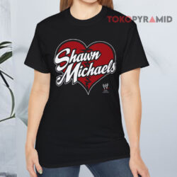 Shawn Michaels Vintage Wwe Black T shirt