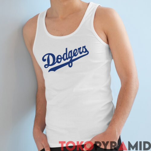 dodgers tank top jersey