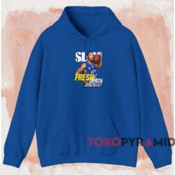 Slam Cover Derrick Rose Shirt Blue Hoodie