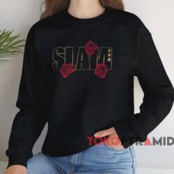 Slam x D Rose Shirt 4 Slam X D Rose Shirt Black Sweatshirt