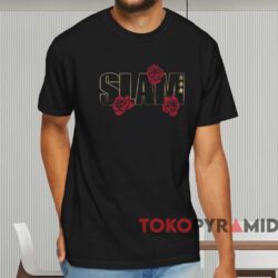 Slam X D Rose Shirt Black T shirt