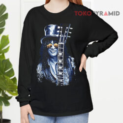 Slash Guitar Guns N' Roses Shirt 4 Slash Guitar Guns N' Roses Long sleeved