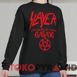 Slayer 666 I've Made My Choice T-shirt 3 Slayer 666 I've Made My Choice T shirt Black Sweatshirt