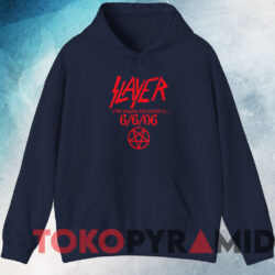 Slayer 666 I've Made My Choice T-shirt 4 Slayer 666 I've Made My Choice T shirt Navy Hoodie