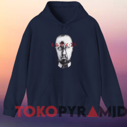 Slayer Diabolus In Musica Inmate T shirt Navy Hoodie