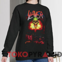 Slayer Monsters of Rock Europe Tour 1992 T-shirt 3 Slayer Monsters Of Rock Europe Tour 1992 T shirt Black Sweatshirt