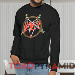 Slayer Reign In Blood Tour T shirt Black Sweatshirt