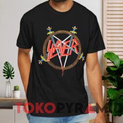 Slayer Reign In Blood Tour T shirt Black T shirt