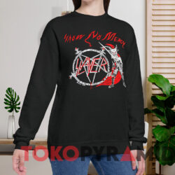 Slayer Show No Mercy T-shirt 3 Slayer Show No Mercy T shirt Black Sweatshirt