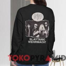 Slayer Slaytanic Wehrmacht Tour T-shirt 2 Slayer Slaytanic Wehrmacht Tour T shirt Black Sweatshirt