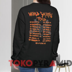 Slayer World Sacrifice Tour T-shirt 3 Slayer World Sacrifice Tour T shirt Black Sweatshirt