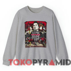 Sleeping Dogs Definitive Edition T-shirt 4 Sleeping Dogs Definitive Edition T shirt Grey Sweatshirt