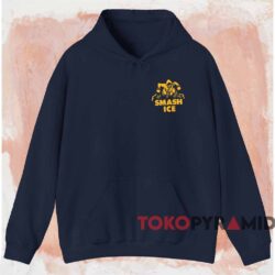 Smash ICE Shirt 2 Smash Ice Shirt Navy Hoodie