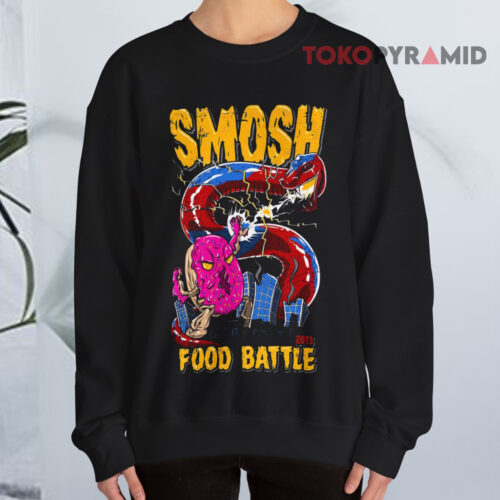 Smosh Food Battle 2013 Sweatshirt Smosh Food Battle 2013 Sweatshirt