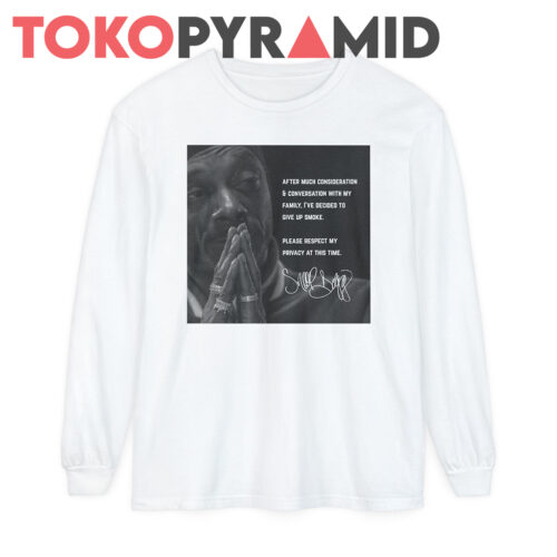 Snoop Dogg Giving Up Smoke Shirt Snoop Dogg Quits Smoking Quitting Weed Long Sleeve Snoop Dogg Giving Up Smoke Shirt Snoop Dogg Quits Smoking Quitting Weed Long Sleeve