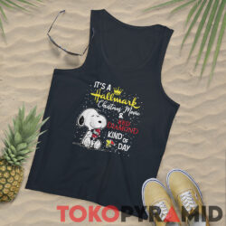 Snoopy Its a Hallmark And Red Diamond Kind Of Day Sweatshirt 4 Snoopy Its A Hallmark And Red Diamond Kind Of Day Tank Top