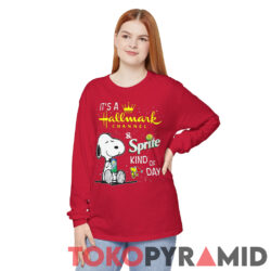 Snoopy Its A Hallmark Channel And Sprite Kind Of Day Sweatshirt 2 Snoopy Its A Hallmark Channel And Sprite Kind Of Day Long Sleeve