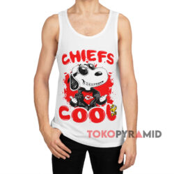Snoopy Kansas City Chiefs Pose Cool Shirt 2 Snoopy Kansas City Chiefs Pose Cool White Tank Top