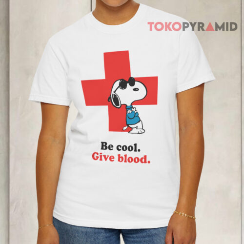 Snoopy Red Cross White T shirt Snoopy Red Cross White T shirt