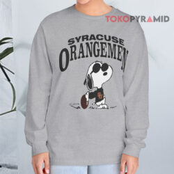 Snoopy Syracuse Orangemen University Long sleeved