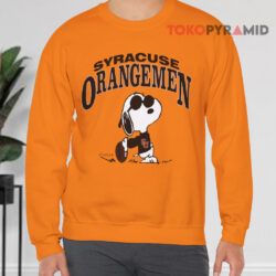Snoopy Syracuse Orangemen University Sweatshirt