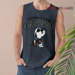 Snoopy Syracuse Orangemen University Tank Top