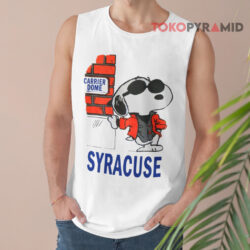 Snoopy Syracuse University Shirt 2 Snoopy Syracuse University Tank Top