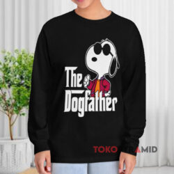 Snoopy The Dogfather Shirt 4 Snoopy The Dogfather Black Long sleeved