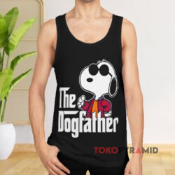 Snoopy The Dogfather Shirt 2 Snoopy The Dogfather Black Tank Top