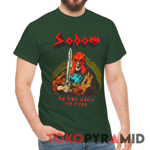 Sodom In The Sign Of Evil Vintage Tee