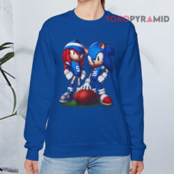 Sonic and Knuckles Detroit Lions Football Shirt 3 Sonic And Knuckles Detroit Lions Football Sweatshirt