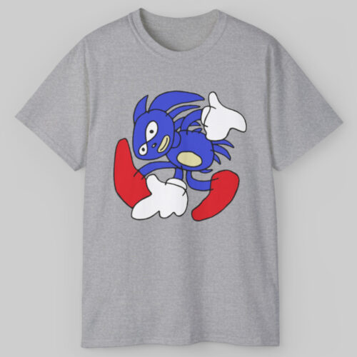 Sonic The Hedgehog Sanic Adventure T shirt