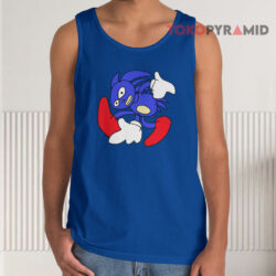 Sonic The Hedgehog Sanic Adventure Tank Top