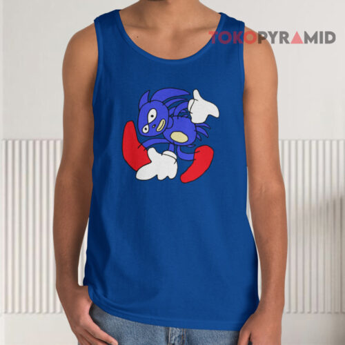 Sonic The Hedgehog Sanic Adventure Tank Top