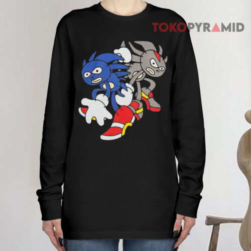 Sonic The Hedgehog Sanic And Shedew Adventure Long sleeved