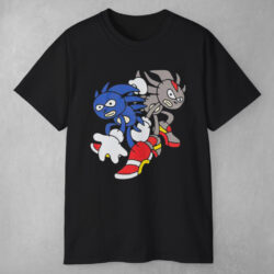 Sonic The Hedgehog Sanic And Shedew Adventure T shirt