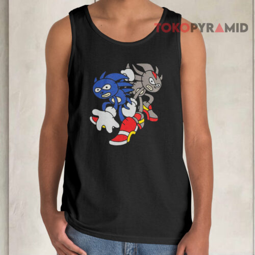 Sonic The Hedgehog Sanic And Shedew Adventure Tank Top