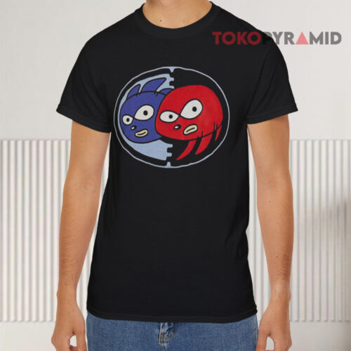 Sonic The Hedgehog Sanic Snd Knackles Black T shirt