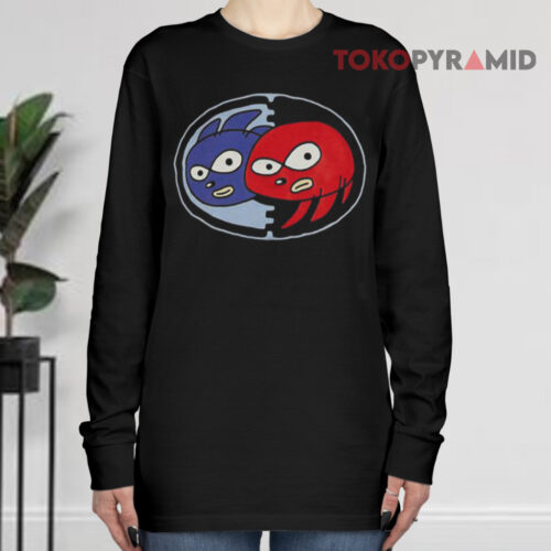 Sonic The Hedgehog Sanic Snd Knackles Long sleeved