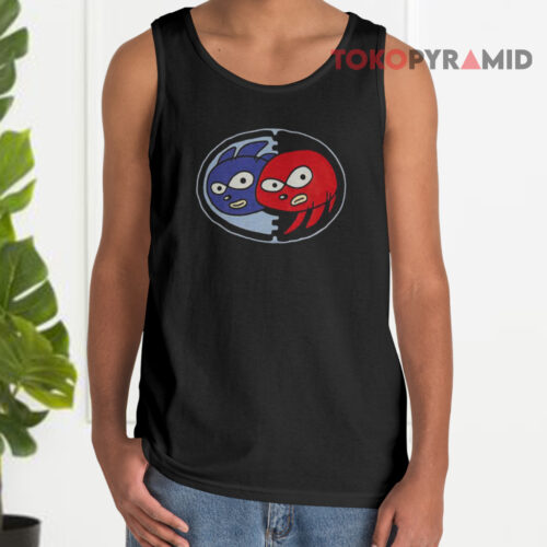 Sonic The Hedgehog Sanic Snd Knackles Tank Top