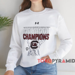 South Carolina Gamecocks 2024 NCAA Women's Basketball Locker Room Shirt 4 South Carolina Gamecocks 2024 Ncaa Women's Basketball National Champions Locker Room Shirt White Sweatshirt